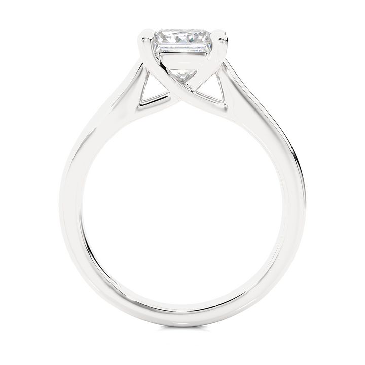 A SOLITAIRE PRINCESS  DIAMOND RING