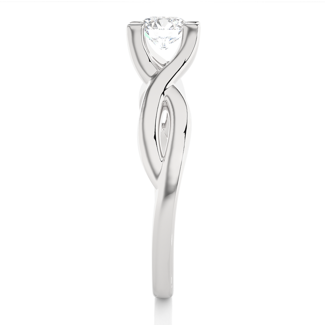 INFINITY SOLITAIRE RING