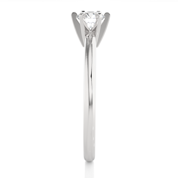 40 CENTS RING IN 6 PRONG SETTING