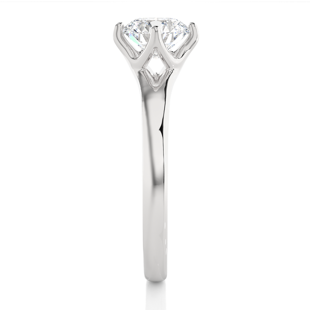 1 CARAT SOLITAIRE ROUND RING