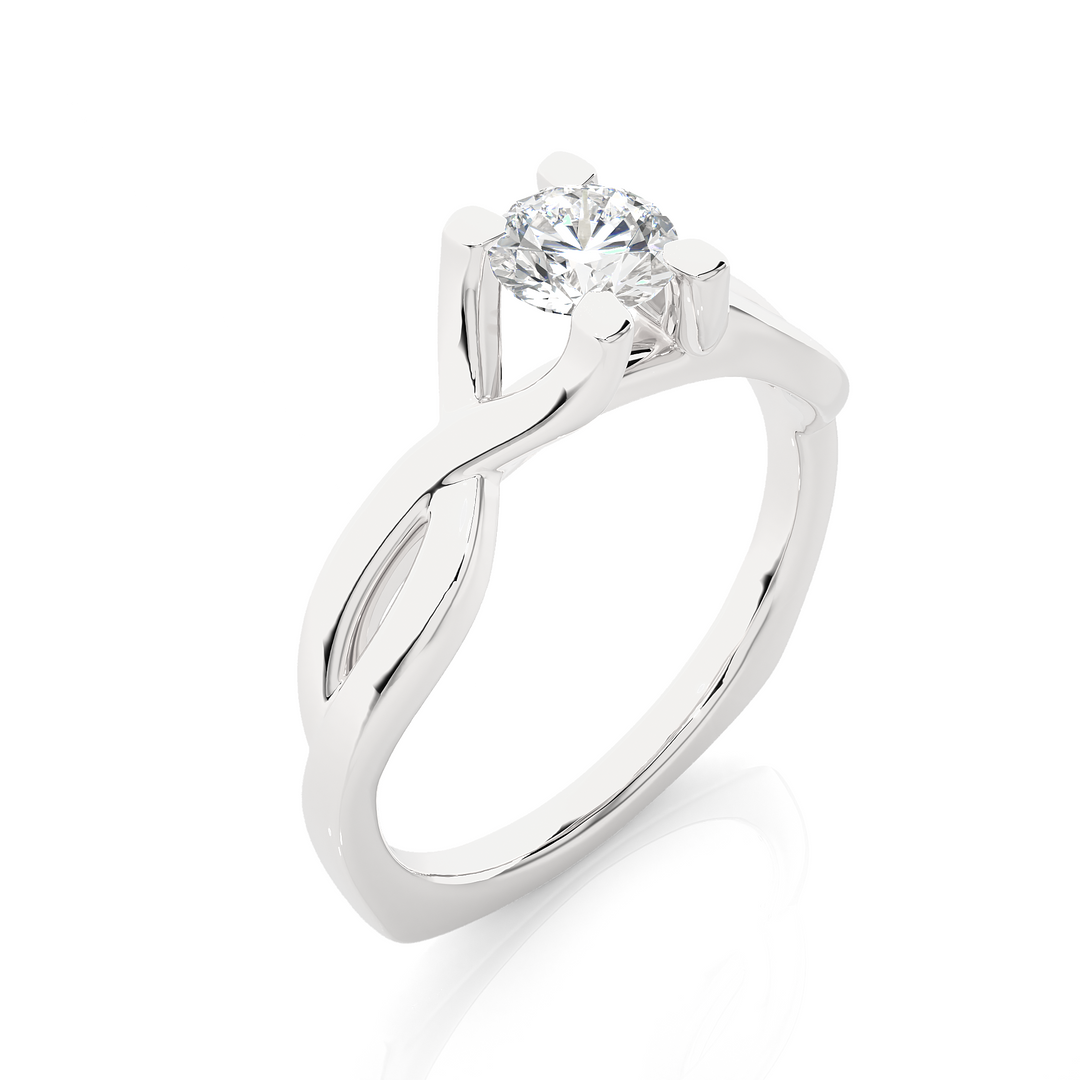 INFINITY SOLITAIRE RING