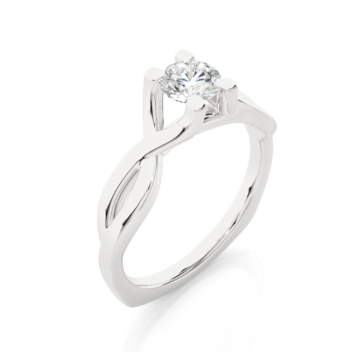INFINITY SOLITAIRE RING