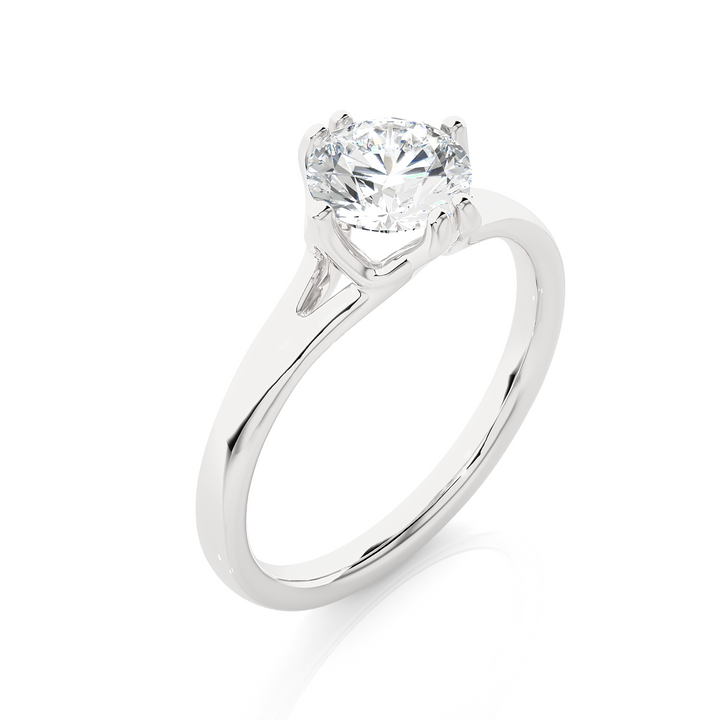 1 CARAT SOLITAIRE ROUND RING