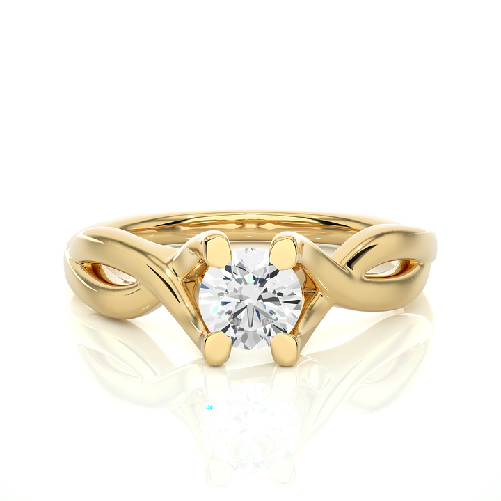 INFINITY SOLITAIRE RING