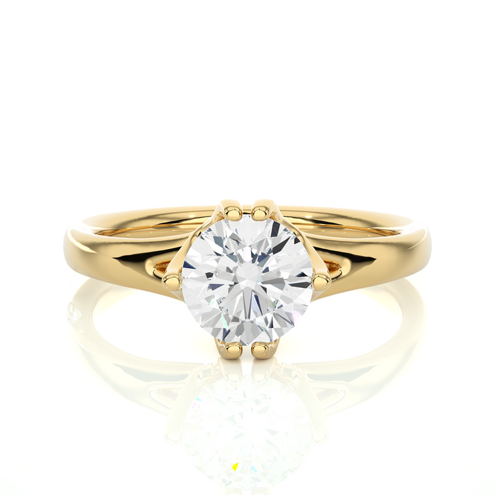 1 CARAT SOLITAIRE ROUND RING