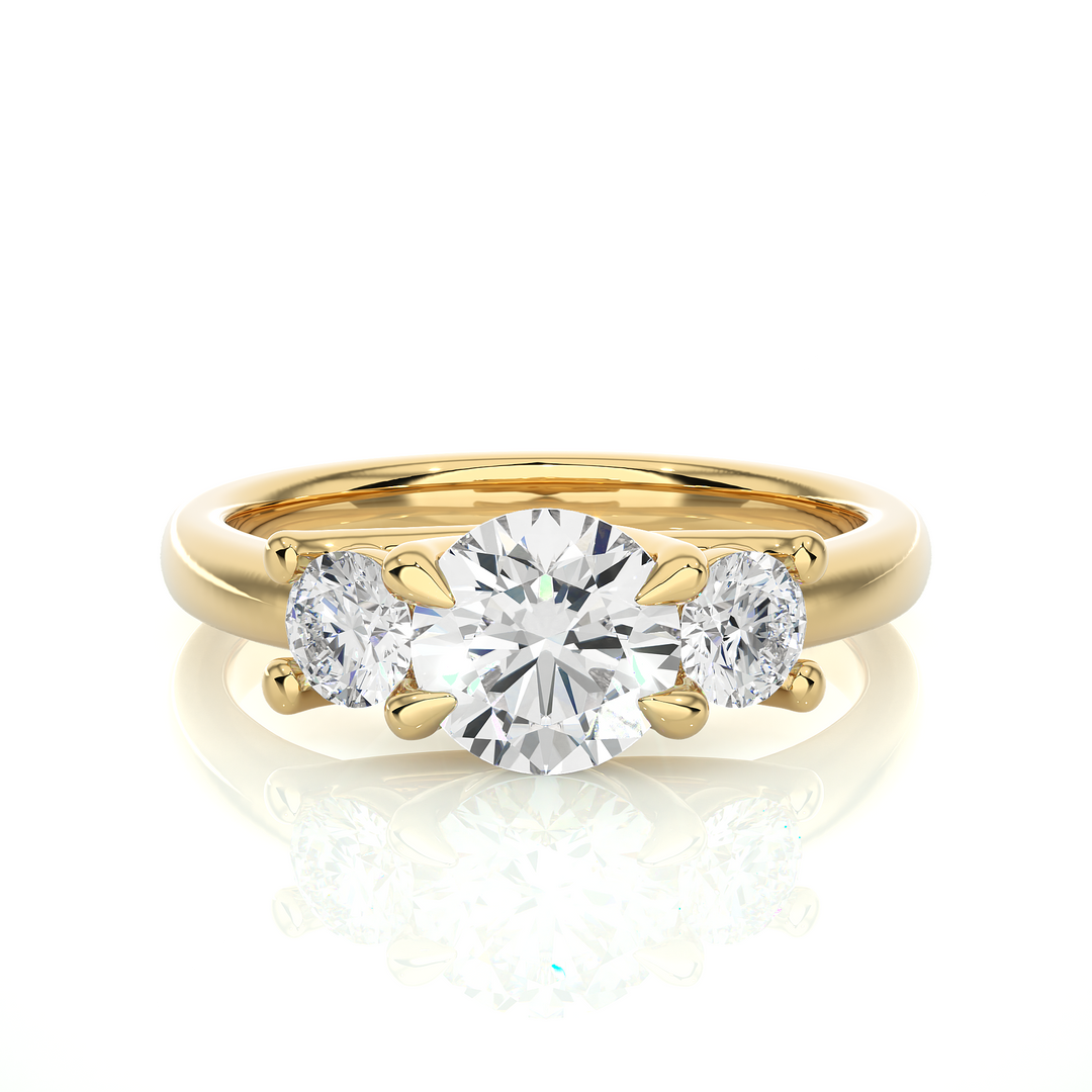 ELEGANT DIAMOND ENGAGEMENT RING