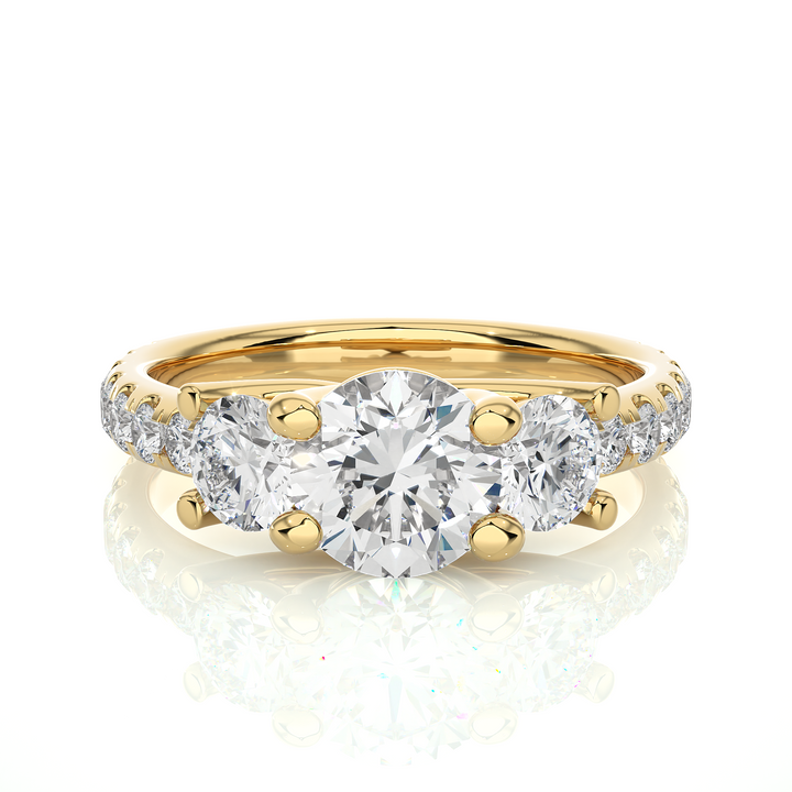 ELEGANT DIAMOND ENGAGEMENT RING