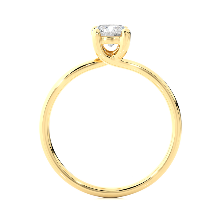 A HALF CARAT 4 PRONG RING