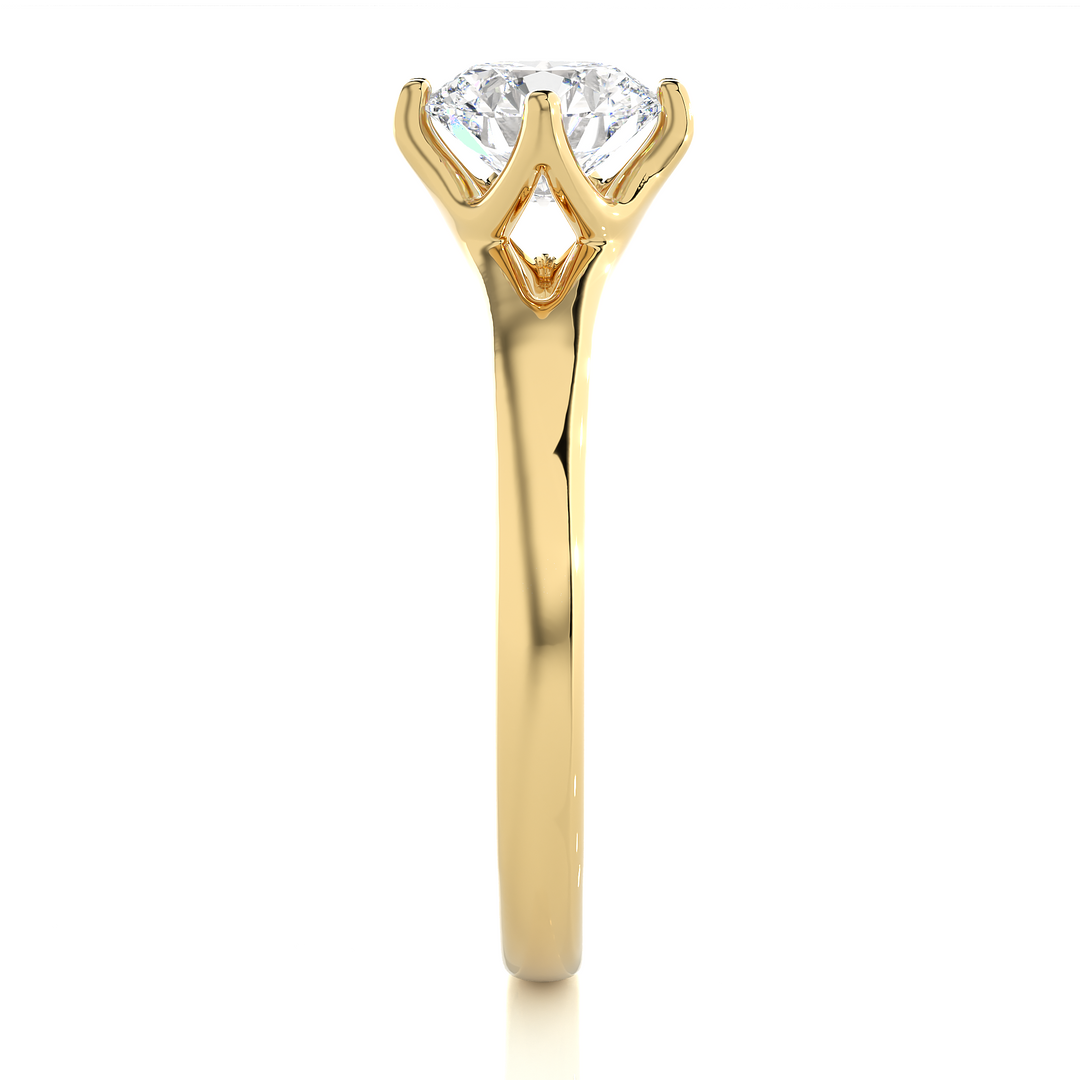 1 CARAT SOLITAIRE ROUND RING