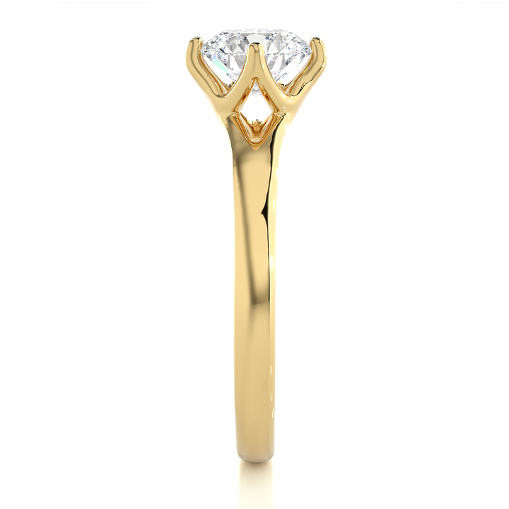 1 CARAT SOLITAIRE ROUND RING