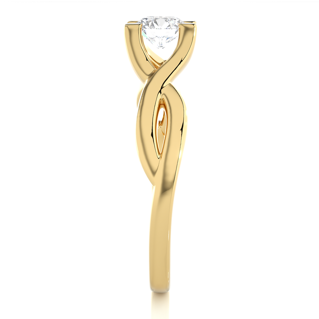 INFINITY SOLITAIRE RING