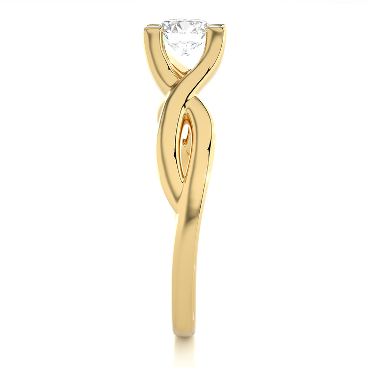 INFINITY SOLITAIRE RING