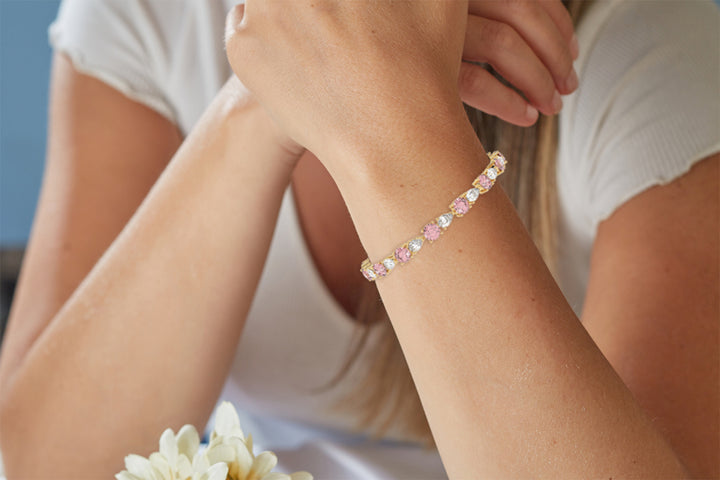 TOURMALINE DIAMOND BRACELET