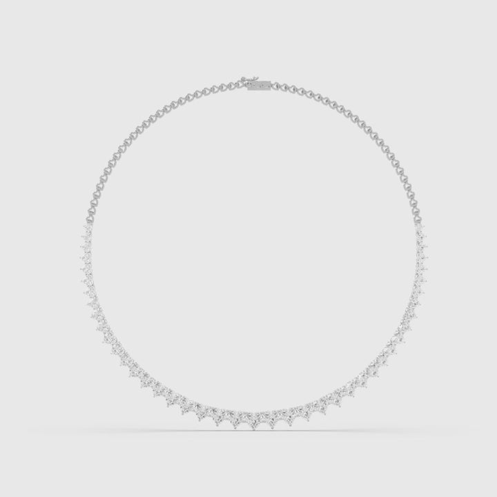 DIAMOND HEARTS NECKLACE