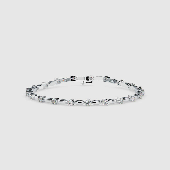 SOLITAIRE DIAMOND BRACELET