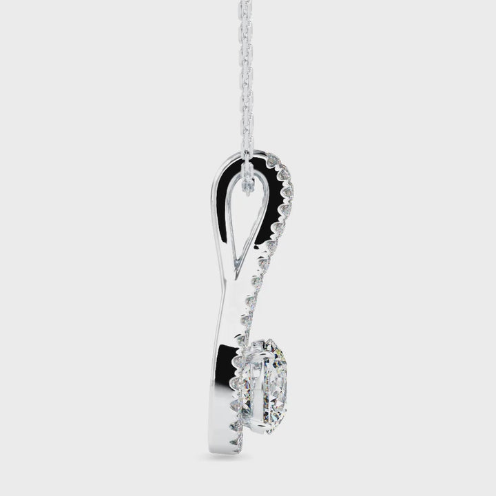 SOLITAIRE DIAMOND PENDANT