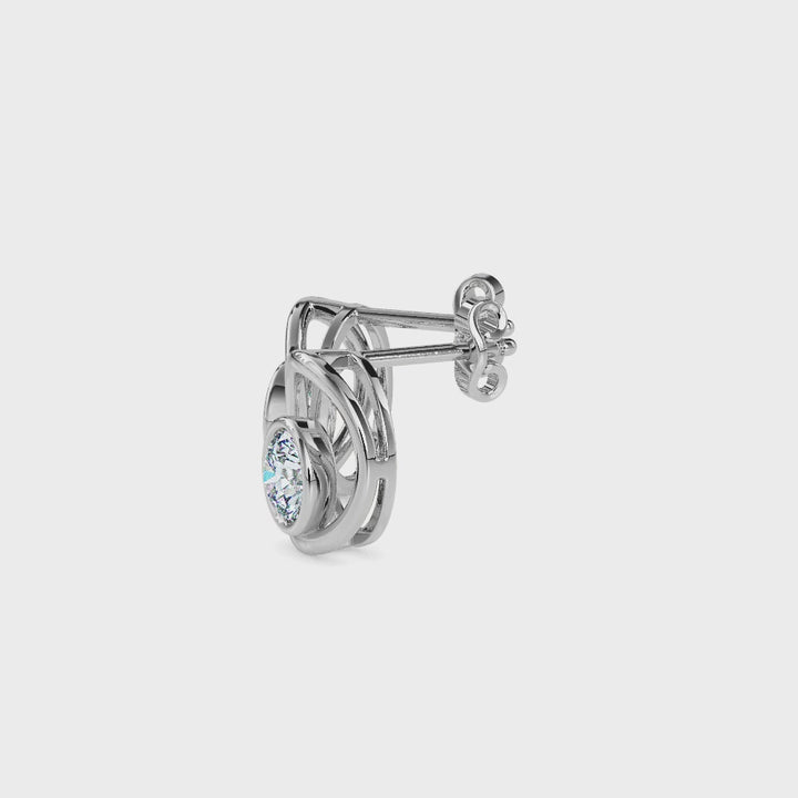 HALF CARAT EARRINGS