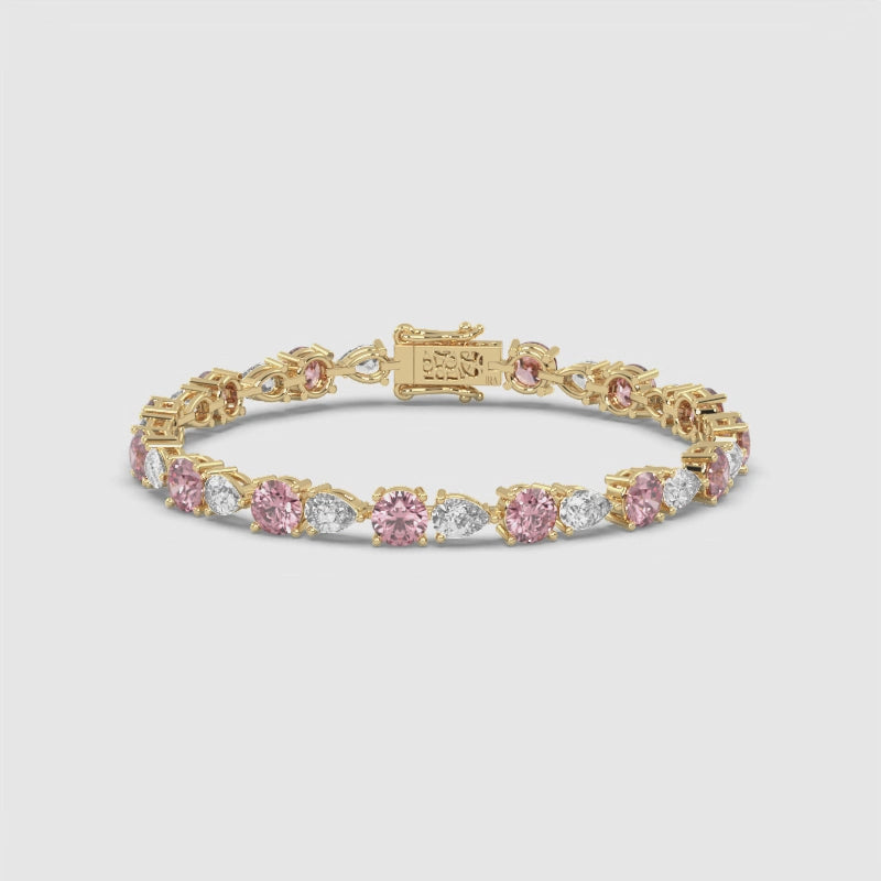 TOURMALINE DIAMOND BRACELET