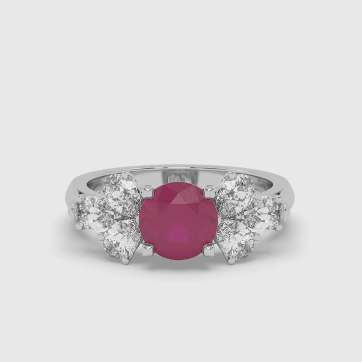 RUBY DIAMOND RING
