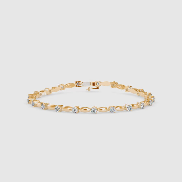 SOLITAIRE DIAMOND BRACELET
