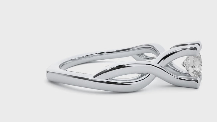 INFINITY SOLITAIRE RING