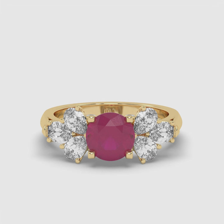 RUBY DIAMOND RING
